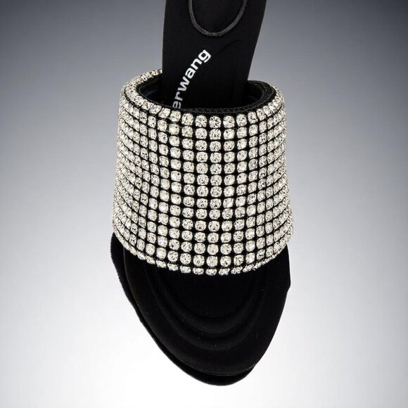 NIB Authentic Alexander Wang Sienna Crystal Slide Sandal - Picture 10 of 10
